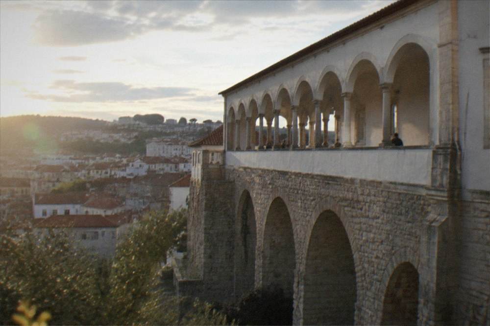 The Roman cryptoporticus arches beneath the closed Machado de Castro museum site